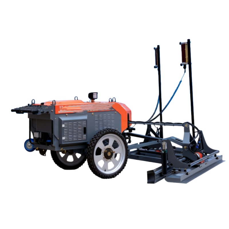 Concrete laser paving machine