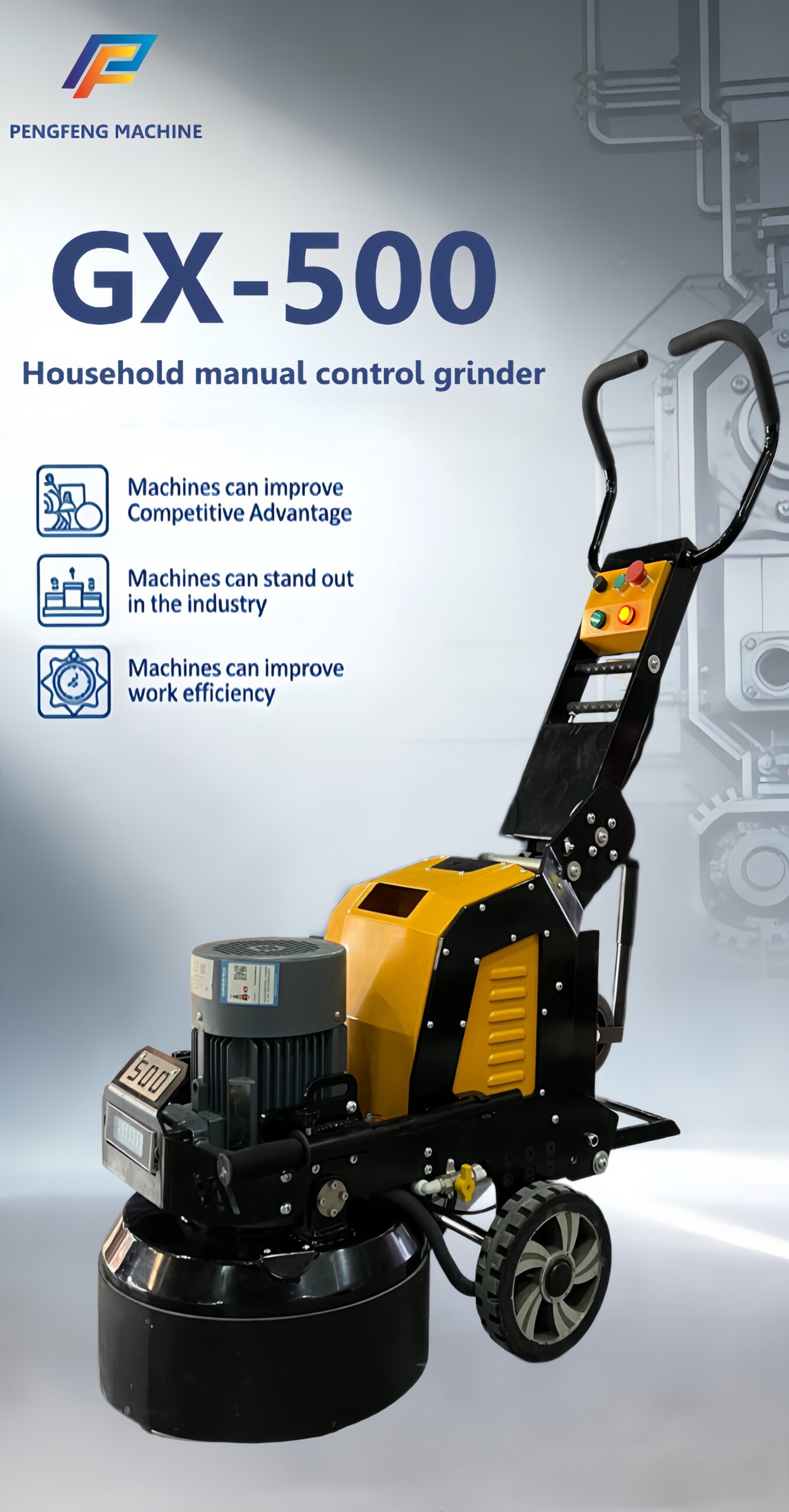 One-Stop Floor Grinding Solution | Full-Range Grinders for Every Need