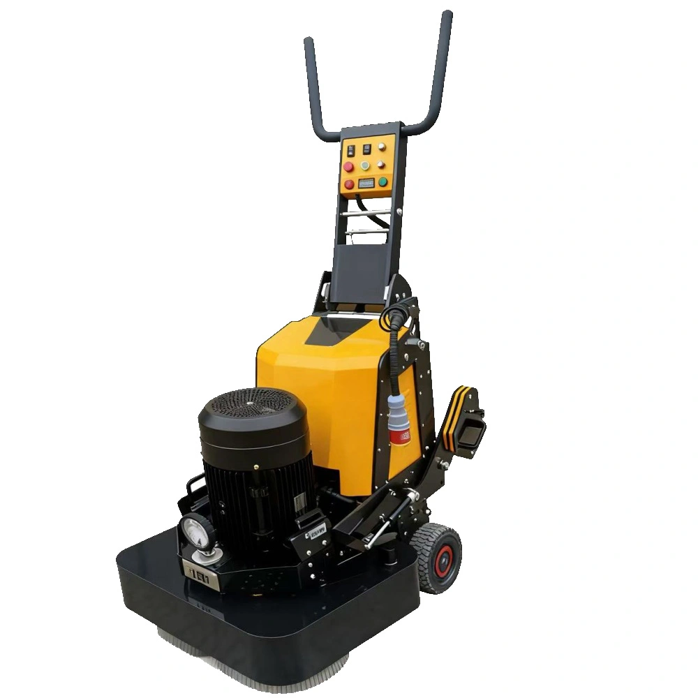 Walk-behind concrete floor grinder